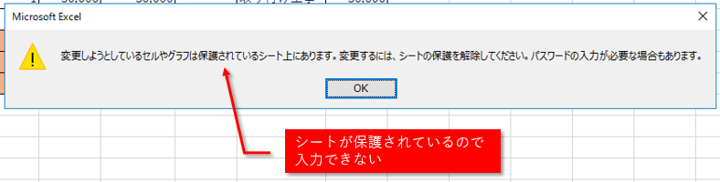 保護されている状態