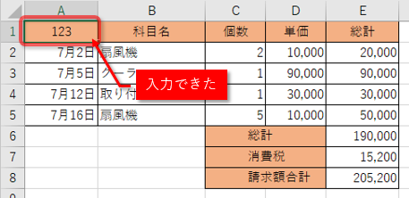 保護が解除された状態