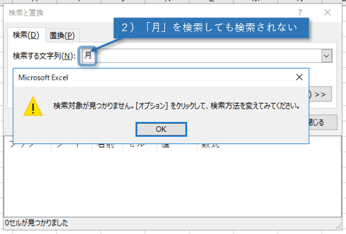 表示形式で検索