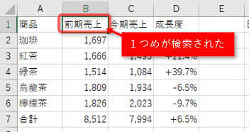 検索結果